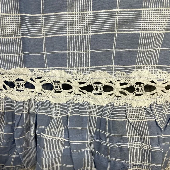 COPY - Free people chambray top size medium - Picture 4 of 5